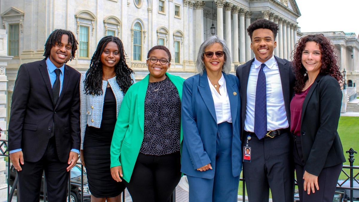 Rep. Kelly with Summer Interns 2024