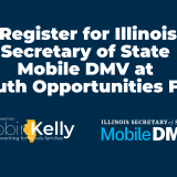 Register for Illinois Secretary of State  Mobile DMV at  Youth Opportunities Fair