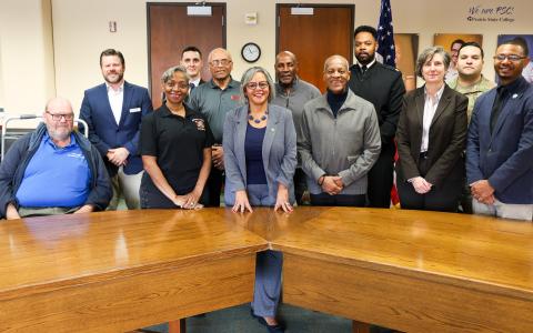 Rep. Kelly with local veterans and veteran service organizations 