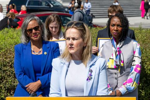 Rep. Dean speaks at CARE for Moms press conference 