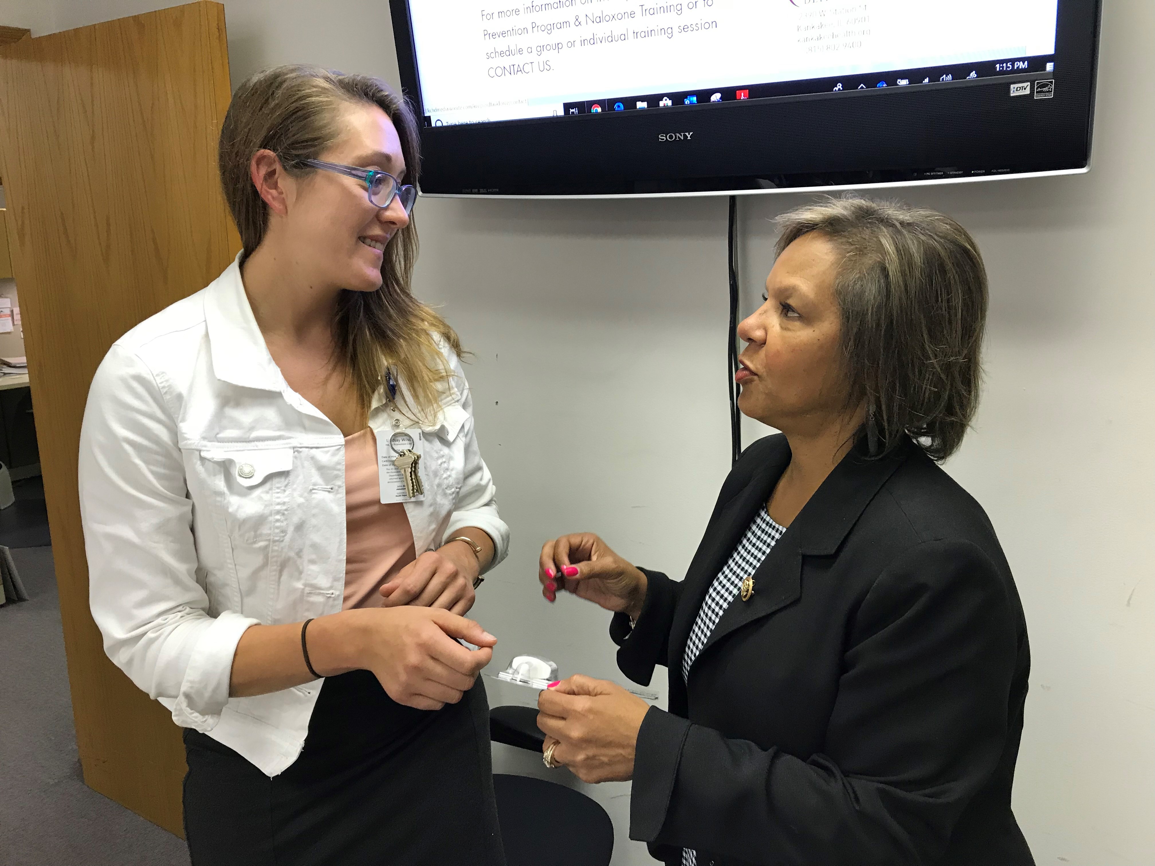 Robin Kelly and Lindsay Wilson